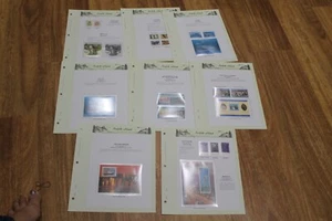 MINT 1997 NORFOLK ISLAND SEVEN SEAS HINGELESS PAGES - COMPLETE WITH MINT STAMPS - Picture 1 of 1