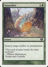 FOIL Naturalize | MtG Magic 8th Edition | English | Near Mint