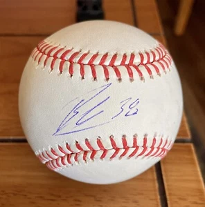 Lightning Brandon Hagel AUTO SIGNIERT Rawlings Major League Baseball - JSA COA - Bild 1 von 2