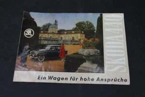 Old Vintage Skoda 440 Advertising Brochure Prospect Collector - Picture 1 of 12