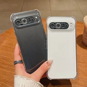 Stoßfeste Handyhülle für Google Pixel 9 Pro XL 9A 8A 7A 8 Transparent TPU Cover - Bild 1 von 14