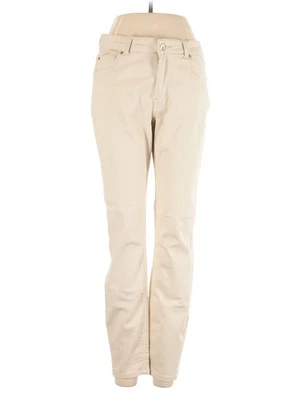 Ellen Tracy Women Brown Khakis 6 - Image 1 of 2
