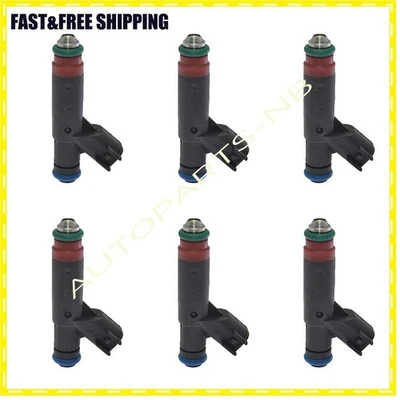 6x Inyector de combustible 1F1E-D4B para 01-05 Ford Taurus Ranger Mercury Sable Mazda B3000 Foto 1 de 4