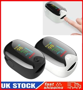 Monitor de glucosa en sangre pantalla LED oxímetro de punta de dedo para adultos mayores NUEVO - Imagen 1 de 10