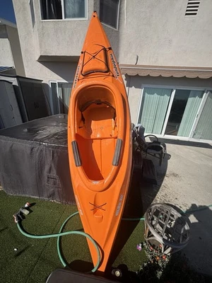 used Sun Dolphin Aruba Sit-in Kayak (Tangerine, 10-Feet) - Image 1 of 4