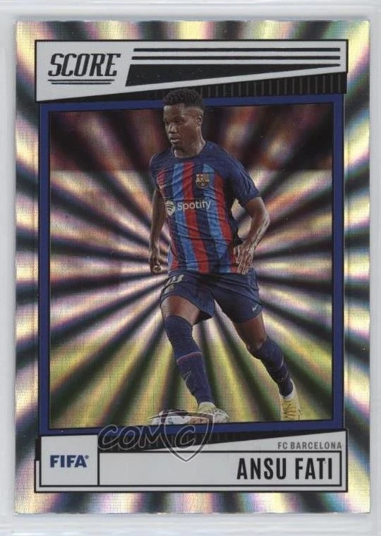 2022-23 Panini Score FIFA Fat Pack Lasers Ansu Fati #53 - Image 1 of 2