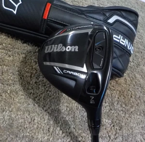 2025 Wilson Dynapwr Carbon 21 Degree 7-Wood KBS TD 50 Regular + Cover - Picture 1 of 5