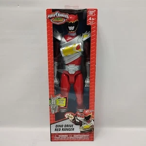 Power Rangers DINO SUPERCHARGE Dino Drive Red Ranger 12" Action Figure Ban Dai - Picture 1 of 6