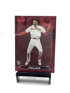 2024 Topps Stadium Club - Johan Rojas #256 Red Foil (RC) - Picture 1 of 3