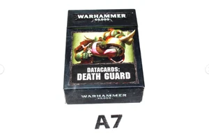 Warhammer Death Guard Datacards 8th Edition A7 - Picture 1 of 1