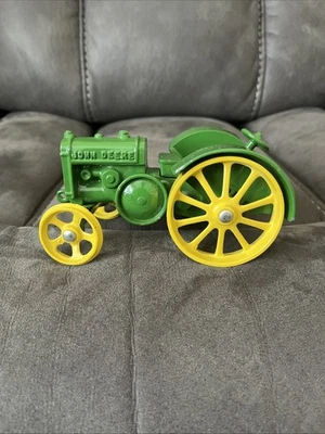 "Tractor de metal Ertl 1923 John Deere modelo D escala 1/16 años 70 vintage 6,5"" x 4,5""" Foto 1 de 4