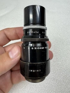 Dallmeyer Popular Telephoto F = 3" (75mm) F4 - C-Mount Thread Lens - Picture 1 of 24
