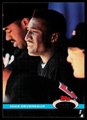 1991 Stadium Club #555 Mike Devereaux - Image 1 of 2
