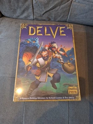 DELVE Board Game Kickstarter Edition - Indie Boards & Cards - New, Sealed - Image 1 of 2