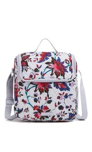 Vineyard Floral Insulated Lunch Crossbody Bag Vera Bradley NWT - Picture 1 of 8
