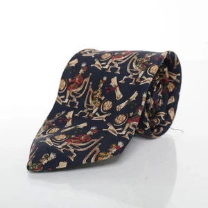 Salvatore Ferragamo, Krawatte, Herren, Seide, Blau/Mehrfarbig #SYo - Bild 1 von 5