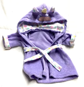 Ropa para muñeca bebé - bata púrpura - Imagen 1 de 2