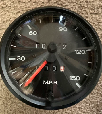 NOS Porsche 924 1976-78 OEM VDO Speedometer Factory Part # 477957023 - Image 1 of 4