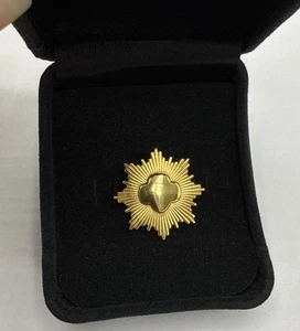 Pfadfinder Senior Gold Award Pin Gold Filled GF #09902 Höchste Auszeichnung - Bild 1 von 5