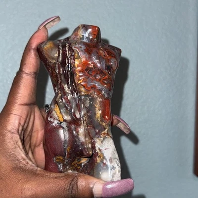 Cuerpo masculino/Adonis/forma de hombre - ágata de encaje mexicano Foto 1 de 4