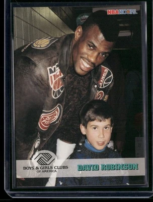 1993 NBA Hoops #291 David Robinson San Antonio Spurs - Image 1 of 2