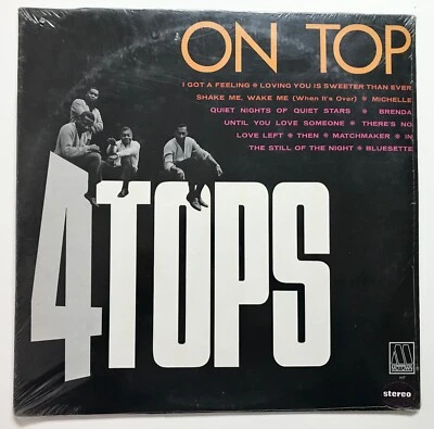 4 TOPS: FOUR TOPS: On Top (Vinyl LP  Record Sealed Stereo) - Image 1 of 4