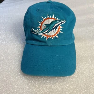 47 Brand NFL Authentic Miami Dolphins Hat Adjustable Cap - Picture 1 of 12