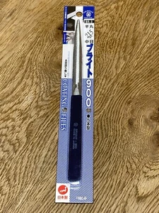 Tsubosan Feile hell 900 5 Typ halbrund zweiter Schnitt BR3 MADE IN JAPAN - Bild 1 von 3