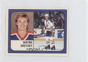 1988-89 Panini Album Stickers Wayne Gretzky #58 HOF