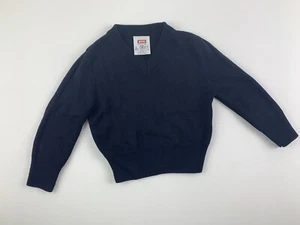 Mills Company Uniform Girls Size XXS Pullover Navy Blue Sweater - Picture 1 of 5