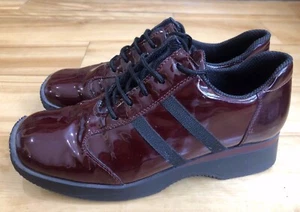 RIEKER Antistress Patent Leather Lace Up Shoes Women's US 5.5 EU 36 - Picture 1 of 12