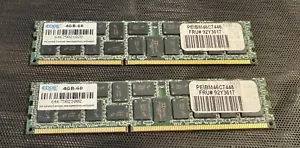 8GB (2x4GB) DDR3 ECC RAM - Mixed Part Numbers - Pulled from Server - Picture 1 of 4