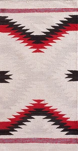 "Antik American Navajo 3'0"" x 1'7"" - Bild 1 von 5