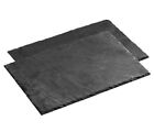 Rustic Slate Table Mats Placemats Dining Table Mats Gift 2 Pack 30 x 20cm