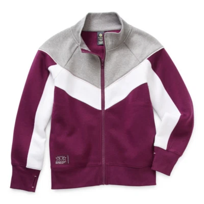 Sudadera polar con cremallera completa Xersion Magenta de $30 para niñas talla 10-12 NUEVA CON ETIQUETAS Foto 1 de 4