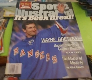 Wayne Gretzky "It's Been Great" April 26, 1999 Sports Illustrated NO LABEL MINT - Picture 1 of 1