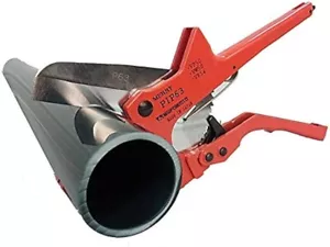 MERRY PVC Pipe Cutter PIP63-277 Max Cutting Size 63mm Ratchet Type Made in Japan - Picture 1 of 5