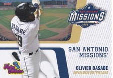 Olivier Basabe 2021 San Antonio Missions Choice Minor League Rookie Card 04 RC 4