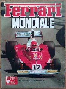 (#212) Ferrari Mondiale 1975 Niki Lauda Clay Regazzoni Mauro Forghieri + Poster - Picture 1 of 12