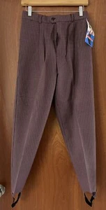 Pantaloni elasticizzati vintage NOS anni 80 STRINGBEAN sigaretta Capris 9/10 ROCKABILLY pin up - Foto 1 di 13