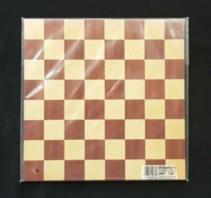 Tablero de ajedrez de madera Didatto 29 cm x 29 cm tablero de ajedrez italiano sin bordes sellado - Imagen 1 de 5