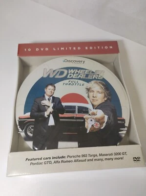 New Wheeler Dealers Full Throttle 10 Dvd Limited Edition Box Set (Tin Box) Gift  - Bild 1 von 4