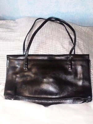 Alfani черная кожаная сумка в отличном состоянии - Изображение 1 из 3