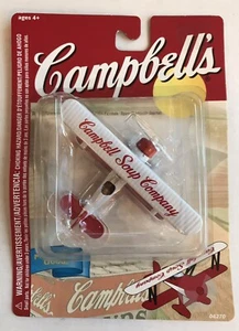 Gearbox Toys Campbell's Soup 2004 Stearman Barnstormer biplano diecast 04270 - Imagen 1 de 7