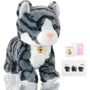 Hund Spielzeug interaktive Plüsch Katze elektronisches Haustier Geschenk - Bild 1 von 2