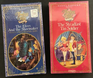 Timeless Tales HALLMARK 2 Pack VHS "Steadfast Tin Soldier" + "Elves & Shoemaker" - Picture 1 of 4