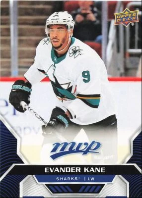 2020-21 Upper Deck MVP Evander Kane San Jose Sharks #65 - Image 1 of 2