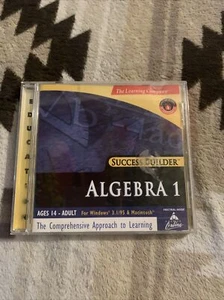 Success Builder PC The Learning Company Algebra 1 - Picture 1 of 3