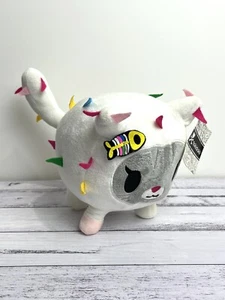NEW Bensons Tokidoki Carina The Cactus White Cat Soft Plush Cute Kawaii 20 cm - Picture 1 of 11