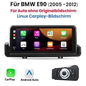 Für BMW E90 E91 E92 2005-2012 CarPlay Android auto Autoradio GPS Navi WIFI Linux - Bild 1 von 12